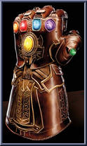 Thanos' Infinity Gauntlet from Marvel Legends - Role Play - Series  3 manufactured by Hasbro [Loose]