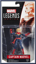 Captain Marvel from Marvel Legends Series - Wave  5 manufactured by Hasbro [Front]