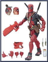 Deadpool from Marvel Legends Series - 12" Scale manufactured by Hasbro [Loose]