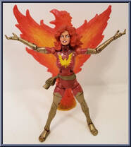 Dark Phoenix (Red Uniform) from Marvel Legends - Series  6 manufactured by Toy Biz [Loose]