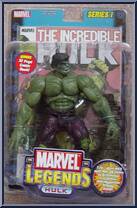 Hulk from Marvel Legends - Series  1 manufactured by Toy Biz [Front]