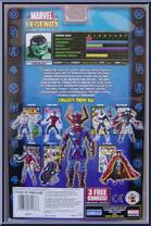 Hulk (1st Appearance) from Marvel Legends - Series  9 - Galactus Series manufactured by Toy Biz [Back]