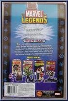 Iron Man (Gold Armor) from Marvel Legends - Series  1 manufactured by Toy Biz [Back]