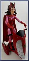 Scarlet Witch from Marvel Legends - Series 11 - Legendary Riders Series manufactured by Toy Biz [Loose]