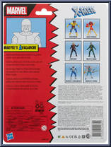 Avalanche from Marvel Legends - Vintage - X-Men manufactured by Hasbro [Back]