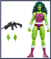 She-Hulk from Marvel Legends - Vintage - Iron Man manufactured by Hasbro [Loose]