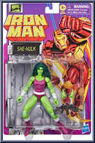 She-Hulk from Marvel Legends - Vintage - Iron Man manufactured by Hasbro [Front]