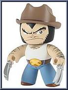 Wolverine (Logan, Hat) from Marvel Mighty Muggs - Series 6 manufactured by Hasbro [Loose]