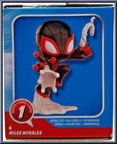 Miles Morales from Marvel Mighty-Verse - Series 1 manufactured by Hasbro [Back]