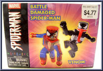 Battle Damaged Spider-Man / Venom Action Figure