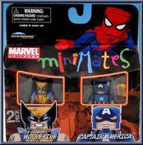 Battle-Damaged Wolverine / Captain America Action Figure