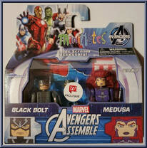 Black Bolt / Medusa Action Figure