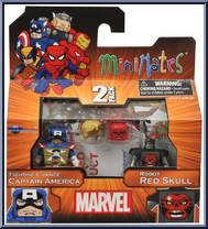 Fighting Chance Captain America / Robot Red Skull Action Figure
