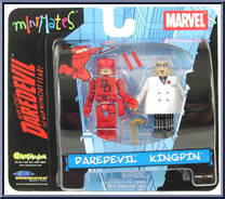 Daredevil / Kingpin from Marvel Minimates - Wave  1 manufactured by Diamond Select [Front]