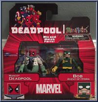 Mascot Deadpool / Bob Agent of Hydra from Marvel Minimates - Wave 65 - Deadpoolapoolza manufactured by Diamond Select [Front]