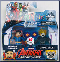 Doctor Strange / Ghost Rider from Marvel Minimates - Walgreens - Wave 10 manufactured by Diamond Select [Front]