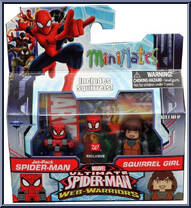 Jet-Pack Spider-Man / Squirrel Girl Action Figure