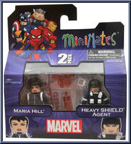 Maria Hill / Heavy SHIELD Agent from Marvel Minimates - Wave 51 - Marvel Now! manufactured by Diamond Select [Front]