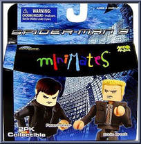 Peter Parker / Eddie Brock from Marvel Minimates - Wave 17 - Spider-Man 3 manufactured by Diamond Select [Front]