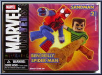 Ben Reilly / Sandman from Marvel Minimates - Target 2-Packs manufactured by Diamond Select [Front]