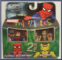 Spider-Man (Classic) / Shocker from Marvel Minimates - Wave 24 manufactured by Diamond Select [Front]