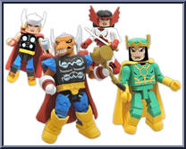 Thor Stormbreaker Set from Marvel Minimates - Exclusives manufactured by Diamond Select [Loose]