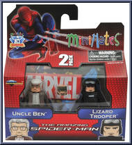 Uncle Ben / Lizard Trooper from Marvel Minimates - Wave 46 - Amazing Spider-Man manufactured by Diamond Select [Front]