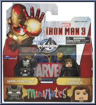 War Machine / Maya Hansen from Marvel Minimates - Wave 49 - Iron Man 3 manufactured by Diamond Select [Front]