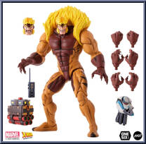 Sabretooth from Marvel - X-Men Animated manufactured by Mondo [Loose]