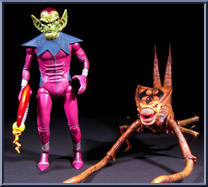 Brood and Skrull from Marvel Select - Basic Series manufactured by Diamond Select [Loose]