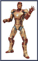Iron Man MK42 from Marvel Select - Iron Man 3 manufactured by Diamond Select [Loose]