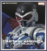 Captain America (Sam Wilson) from Marvel - Fighting Armor manufactured by Sentinel [Front]