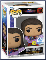 Ms. Marvel (Fighting Stance) (Glows in the Dark) from Marvels - Pop! Vinyl Figures manufactured by Funko [Front]