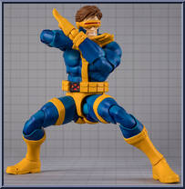 Cyclops (Gamerverse) from Marvel - S.H. Figuarts - Marvel vs Capcom 2 manufactured by Bandai [Loose]