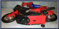 Spider-Man from Marvel - Mystery Bump & Go Motorcycles manufactured by Soma [Loose]
