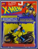 Wolverine from Marvel - Mystery Bump & Go Motorcycles manufactured by Soma [Front]