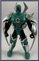 Iron Man (Samurai Armor) from Marvel - Super Heroes - Series 6 manufactured by Toy Biz [Loose]