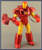 Iron Man (Space Armor) from Marvel - Super Heroes - Series 7 manufactured by Toy Biz [Loose]