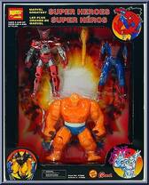 Marvel's Greatest Super Heroes (Crimson Dynamo / Spider-Man / Thing) Action Figure