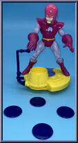 Wizard from Marvel - Super Heroes - Series 6 manufactured by Toy Biz [Loose]