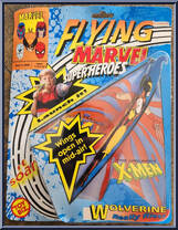 Wolverine from Marvel - Super Heroes - Flying Planes manufactured by Toy Biz [Front]
