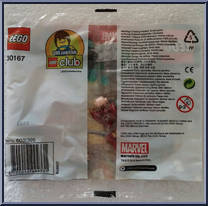 Iron Man vs. Fighting Drone from Marvel Super Heroes - Playsets manufactured by Lego [Back]