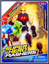 Marvel's Hawkeye from Marvel Super Hero Mashers - Basic Series manufactured by Hasbro [Front]