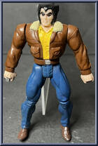 Wolverine (Civilian) from Marvel Universe - 5" Scale - Series  1 manufactured by Toy Biz [Loose]