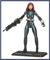 Black Widow from Marvel Universe - Fury Files - Wave  7 manufactured by Hasbro [Loose]