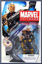 Cable (No Baby Hope) from Marvel Universe - Fury Files - Wave 13 manufactured by Hasbro [Front]