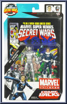 Mr. Fantastic / Ultron from Marvel Universe - Fury Files - Comic Packs - Secret Wars manufactured by Hasbro [Front]