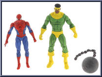Spider-Man / Thunderball from Marvel Universe - Fury Files - Comic Packs - Secret Wars manufactured by Hasbro [Loose]