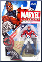 Captain Britain from Marvel Universe - Series 2 - HAMMER Files - Wave 10 manufactured by Hasbro [Front]