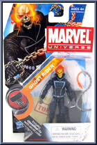 Ghost Rider from Marvel Universe - Series 2 - HAMMER Files - Wave 10 manufactured by Hasbro [Front]